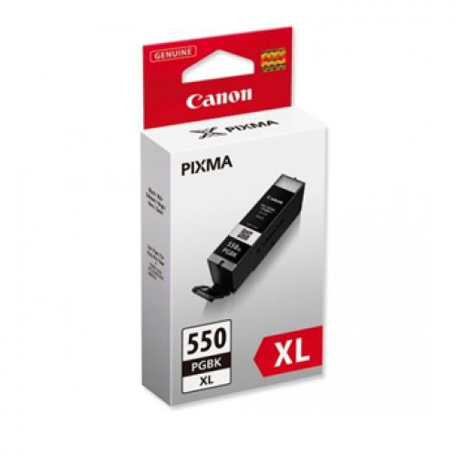 Tinteiro Canon 550XL Preto 6431B001 22ml 500 Pág. , Canon , CANPGI550PGBKXL , 4960999904504